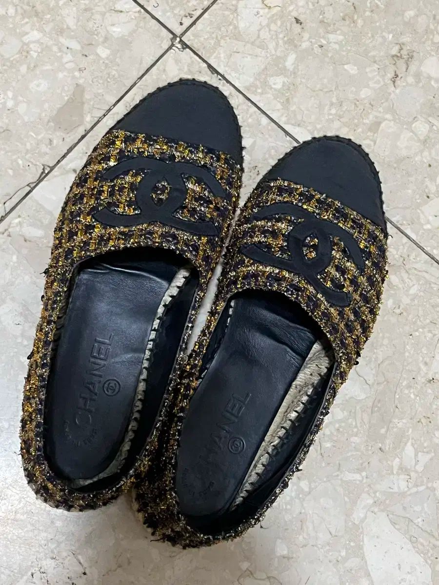 インボイス含 正規品 CHANEL シャネル エスパドリーユ 39