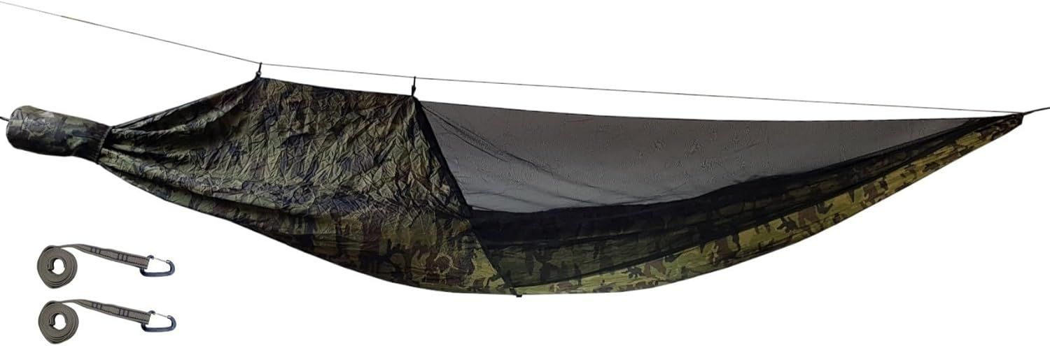 BUSHMEN travel gear ブッシュメン トラベル ギア BUSHBED PRO|camo ブッシュベッドプロ カモ camo ツリーハガー付属