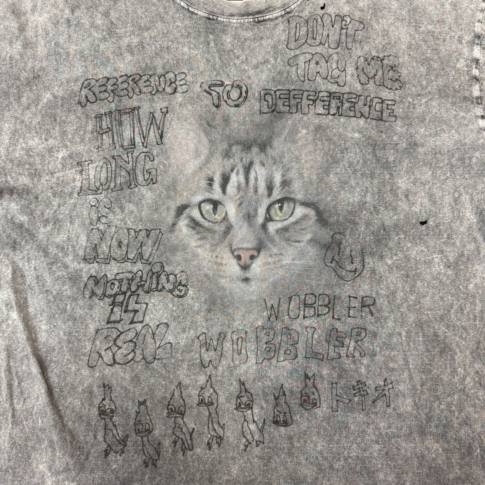 Maison MIHARA YASUHIRO 24AW BLEACHED TEE ブリーチTシャツ キャット 