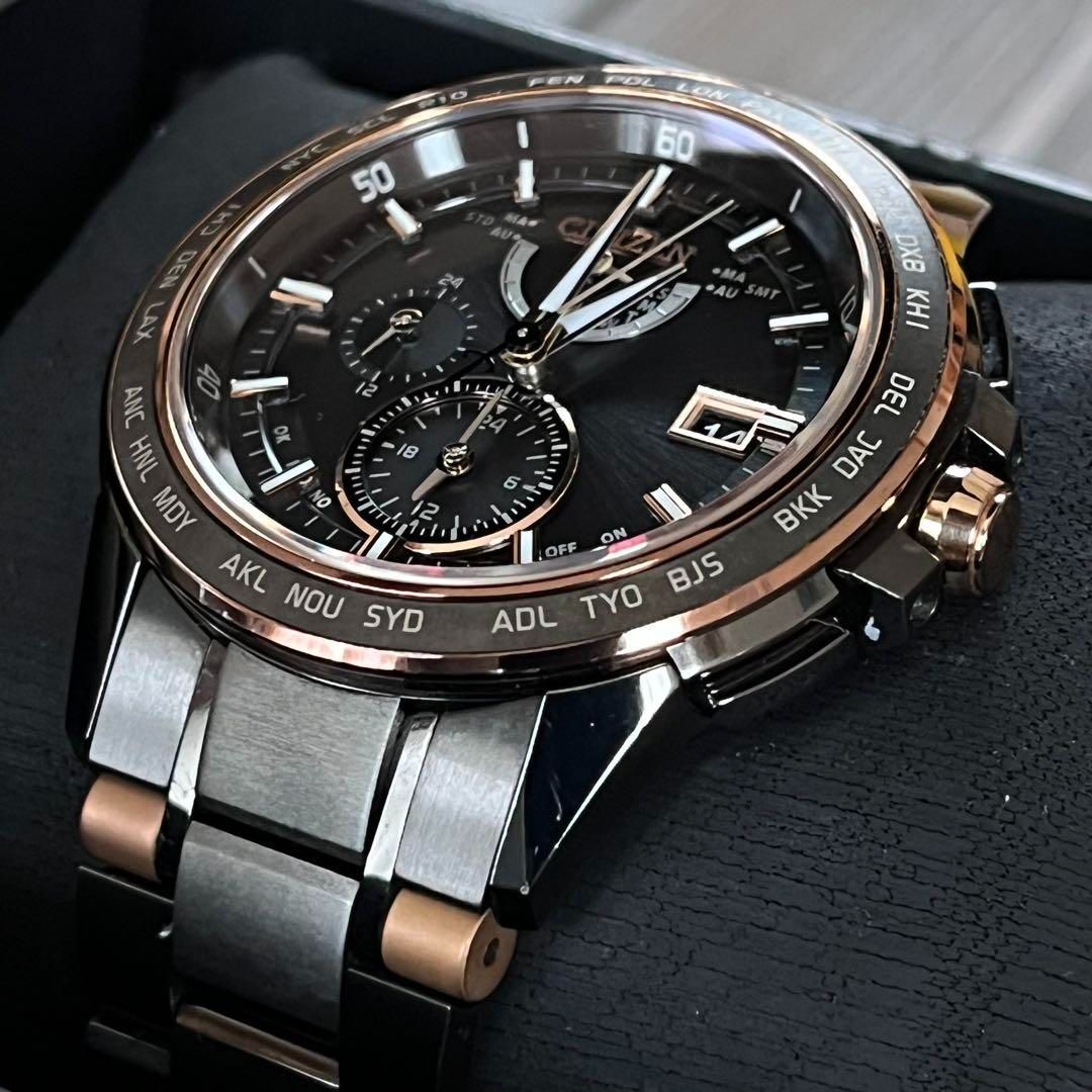 【美品】シチズン アテッサ 限定モデル AT9026-52E チタン シチズン アテッサ 限定モデル AT9026-52E チタン - メルカリ