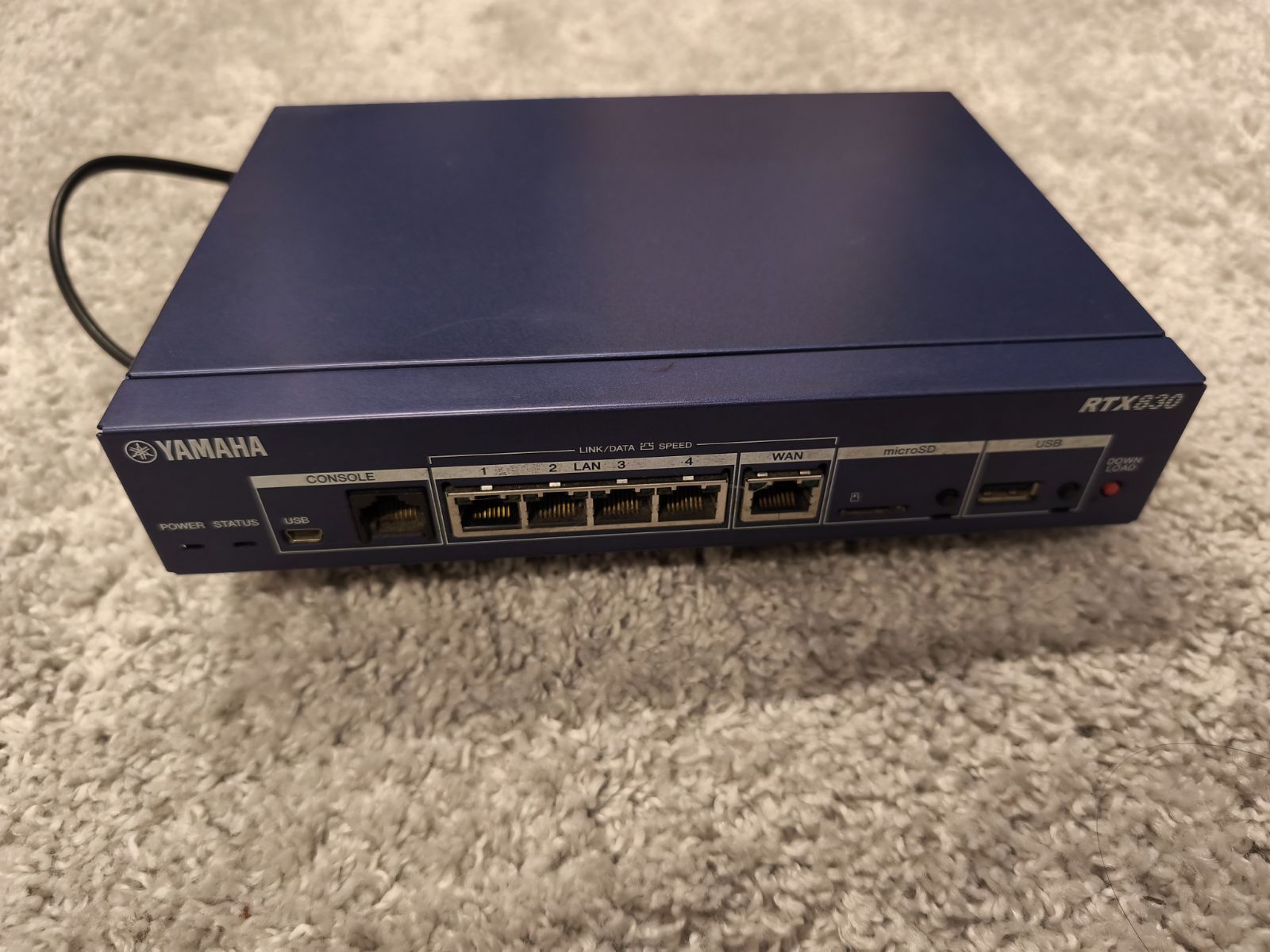 新品未使用』YAMAHAギガアクセスVPNルーターRTX830