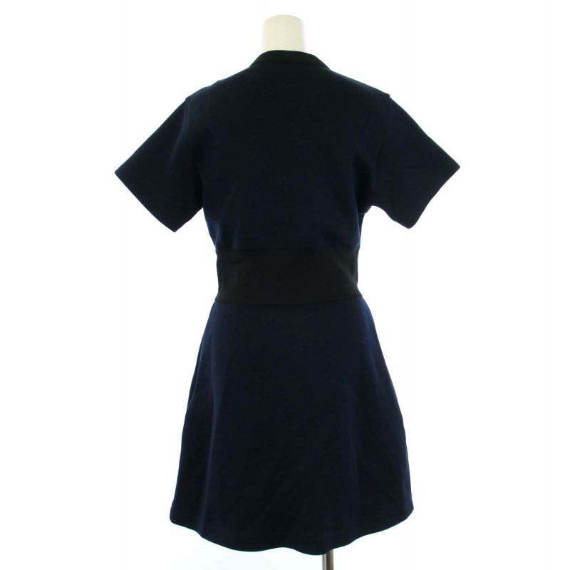 LOUIS VUITTON ネイビー ミニワンピース S