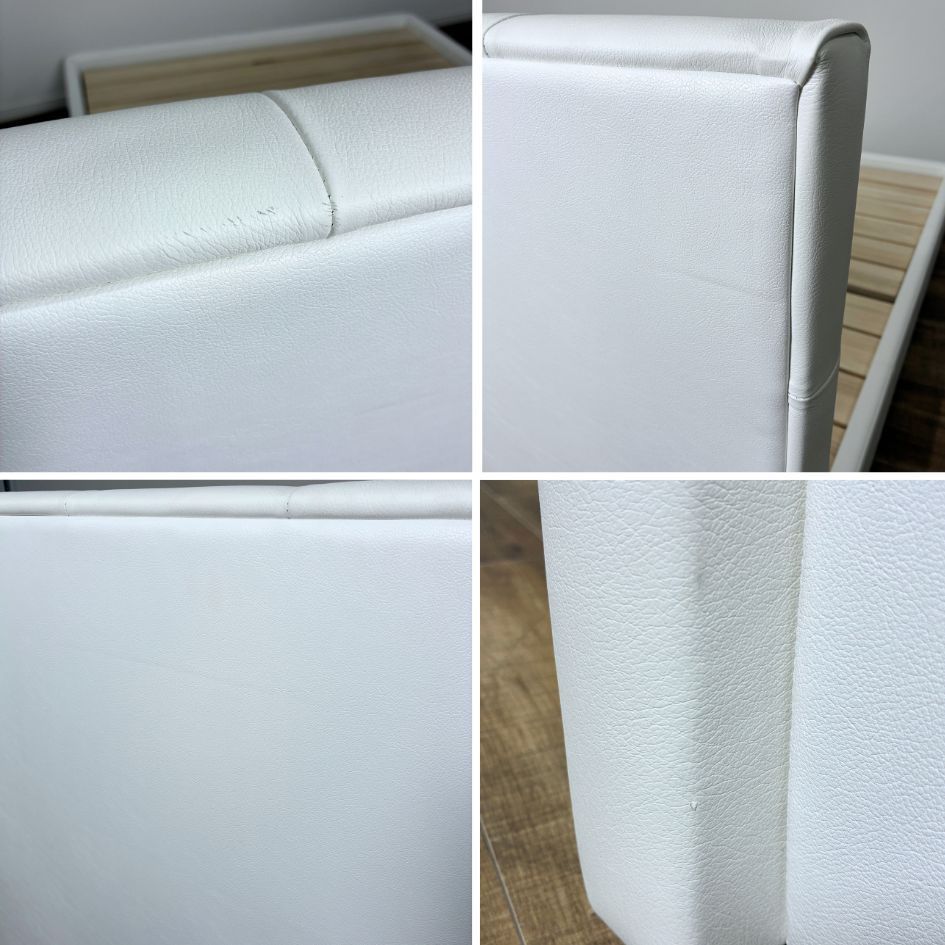 引取 or 23区内 配送 SIMMONS シモンズ モンセラート SC ホワイト クイーンサイズ マットレス付 モデルルーム NEXPOTALLINN_EU