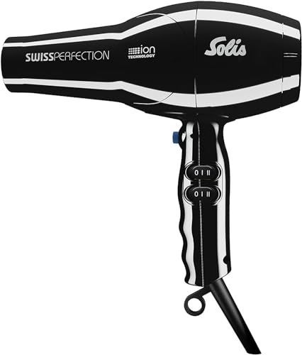 Color ブラック_Style スイスパーフェクション ソリス スイスパーフェクション Solis Swiss Perfection ヘアドライヤー ブラック ?SD440B