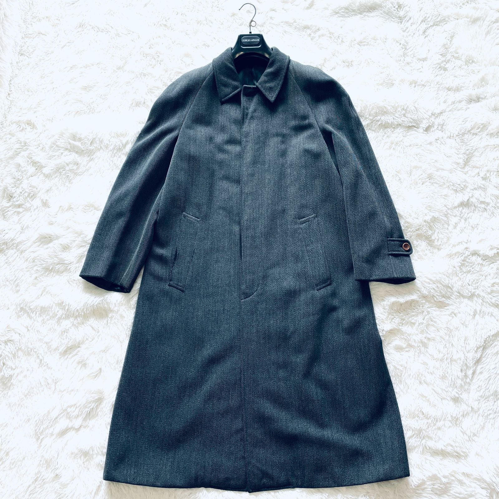 ジョルジオアルマーニ チェスターコート アルマーニ ロングチェスター