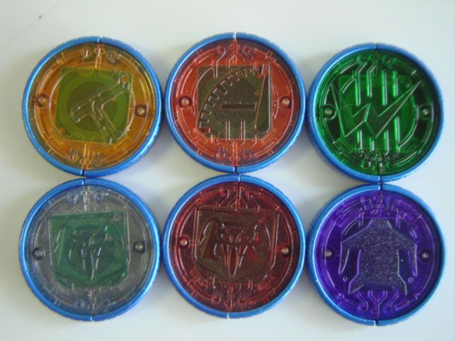 ☆Hee25IZ仮面ライダーオーズ000オーメダル6全9種 - メルカリ