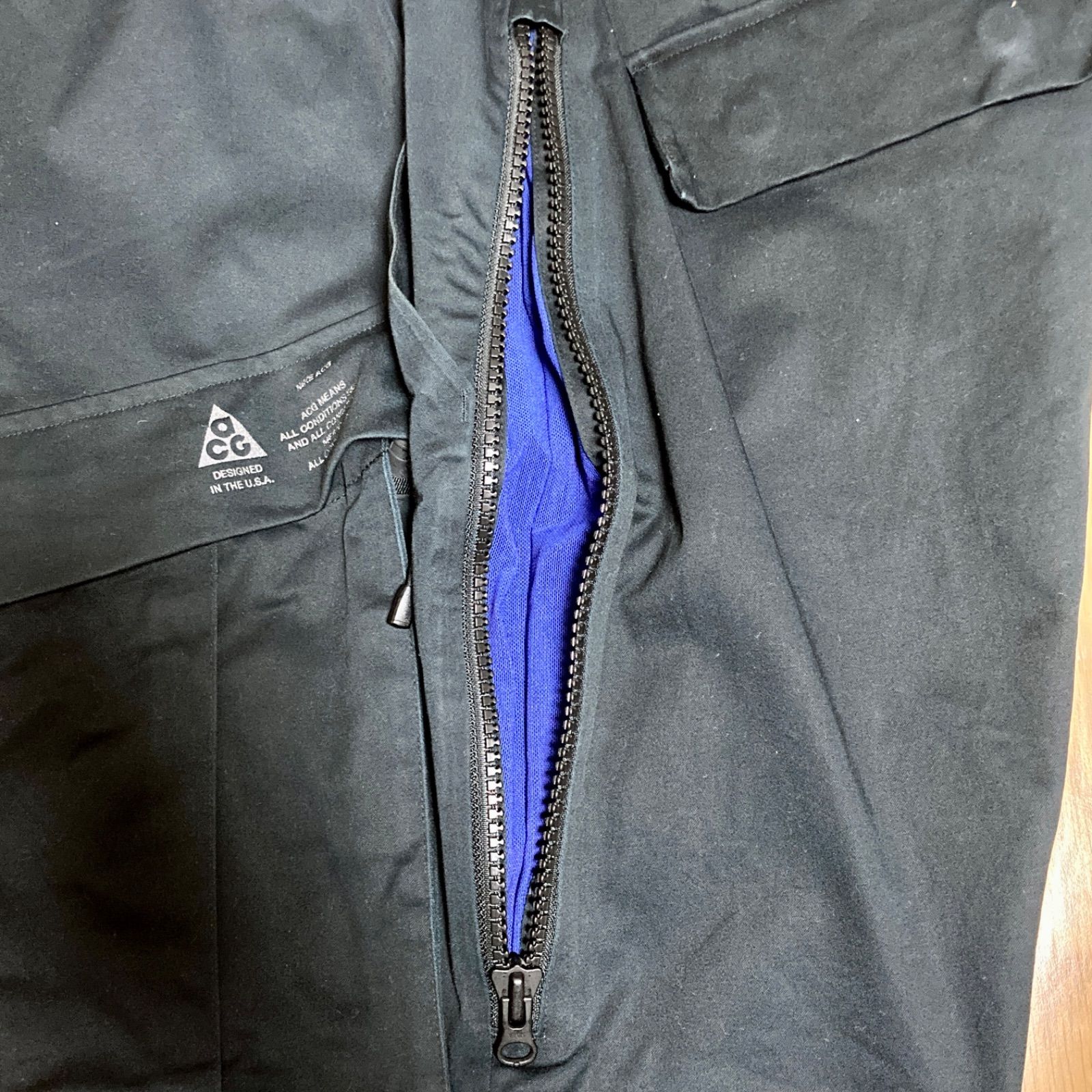 サイズ：M/国内正規品】NIKE LAB ACG CARGO SHORTS BLACK 880981-010