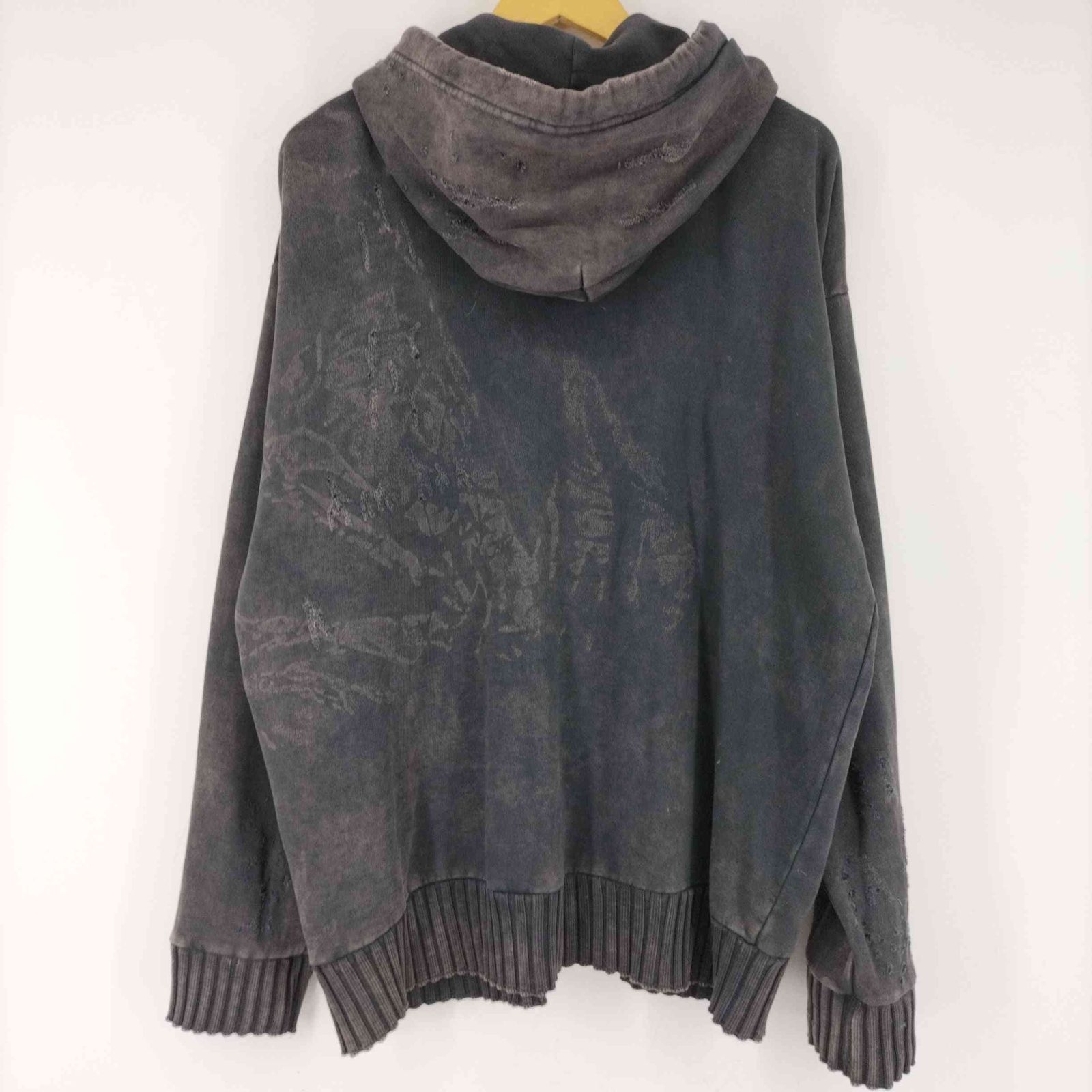 DIESEL ヴィンテージ パーカー ディーゼル DIESEL ヴィンテージクラッシュダメージ加工 ジップ
