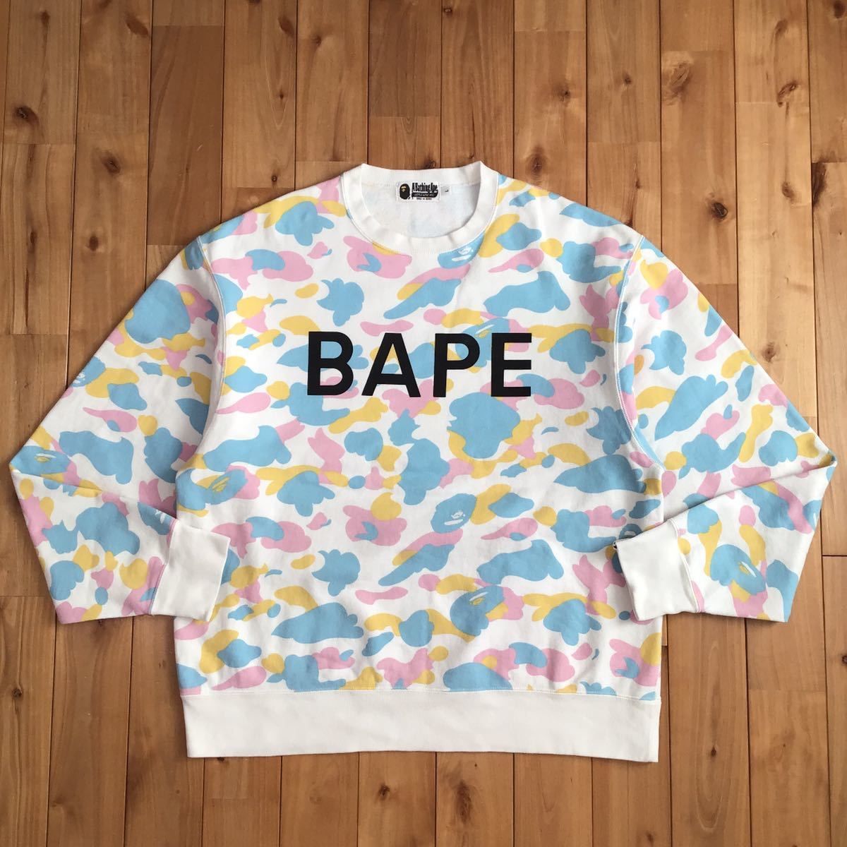 BAPE マルチカモ スウェット multi camo ベイプ ape エイプ - メルカリ