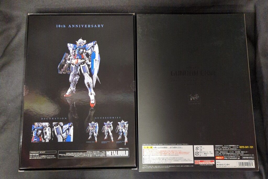 BANDAI METAL BUILD ガンダムエクシア 10th ANNIVERSARY EDITION