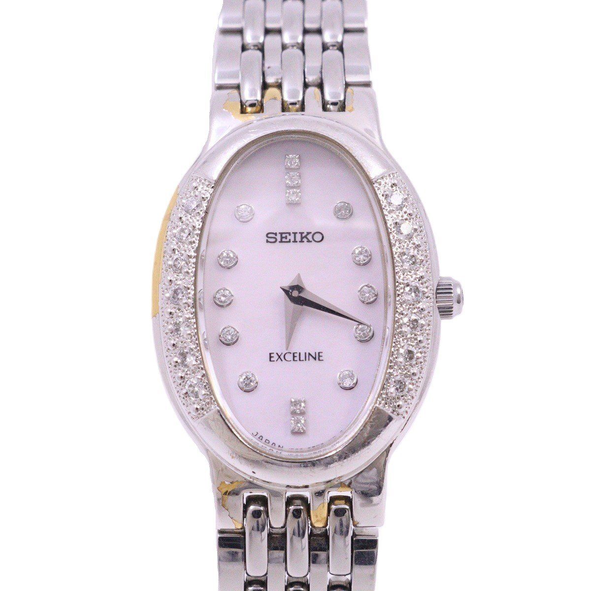 SEIKO セイコー エクセリーヌ クォーツ レディース 腕時計