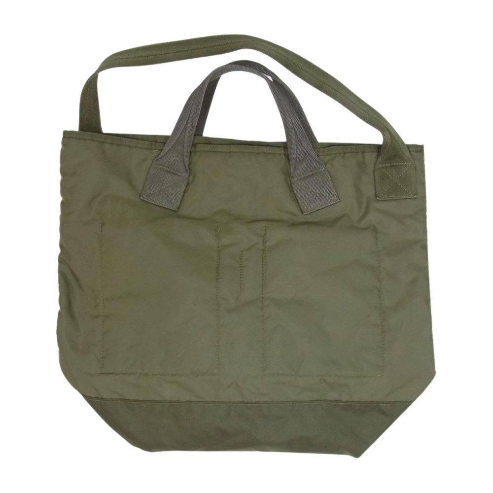 PORTER ポーター × KAPTAIN SUNSHINE キャプテンサンシャイン Quilting Military Nylon Tote  キルティング ミリタリー ナイロントートバッグ カーキ系【中古】 - メルカリ