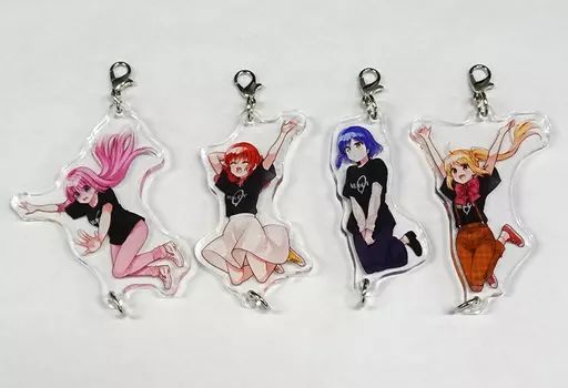 ぼっちざろっく! 4 ゲーマーズ限定版 つながるアクリルチャーム セット