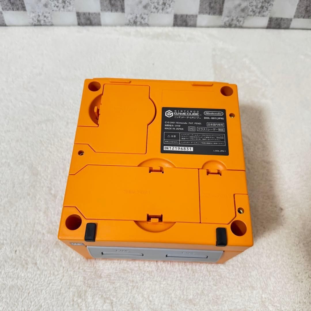 ほぼ新品】Nintendo game cube オレンジ/ゲームキューブ - メルカリ