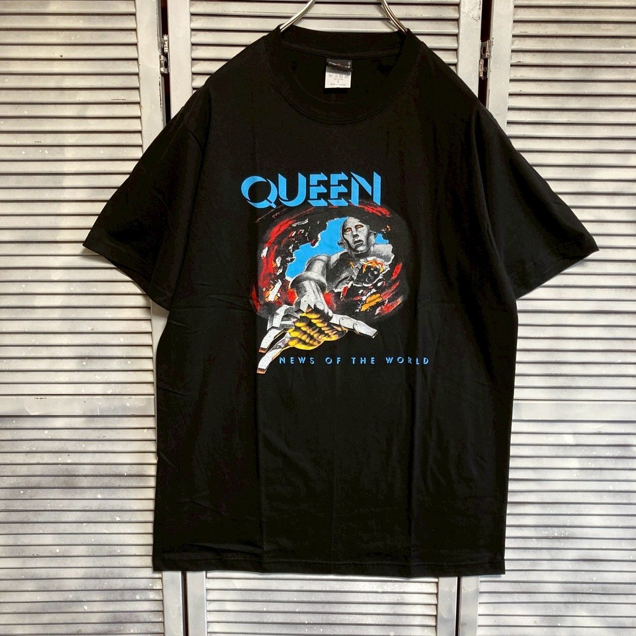 ⭐︎ クイーン QUEEN フレディマーキュリー 黒 バンド Tシャツ tee