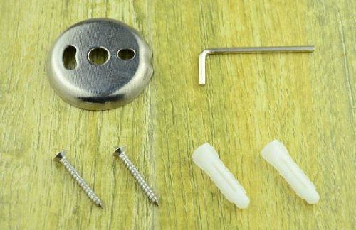 トイレットペーパー ホルダー ヨーロピアンスタイル アンティーク風 真鍮製 ブロンズカラー 重厚感のある P_2