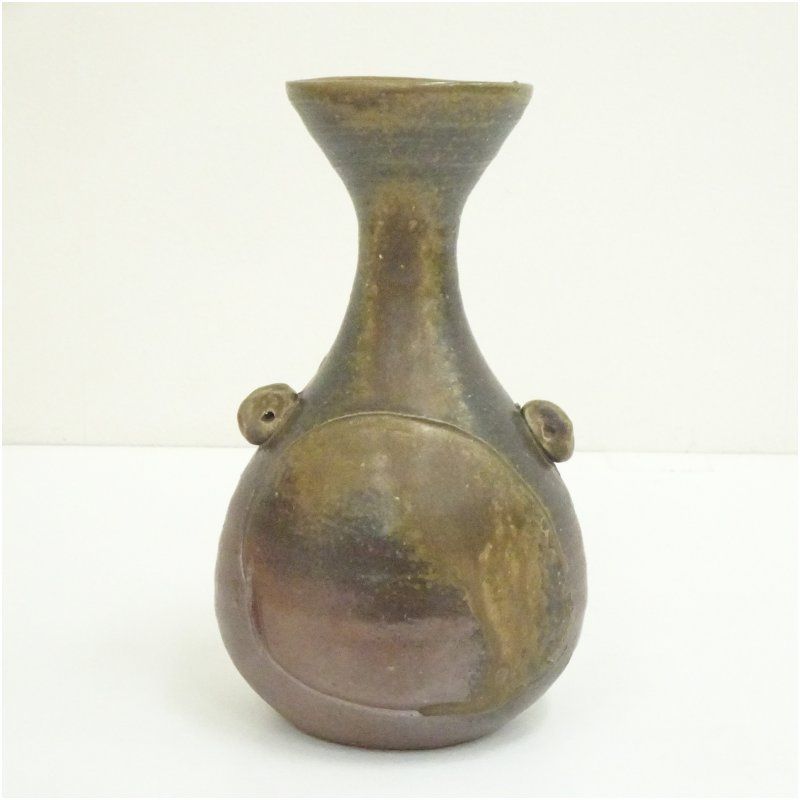 備前焼 山下譲治 花入 花器 花瓶 箱付き 華道 茶道