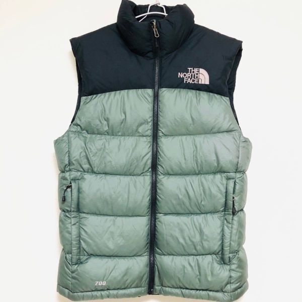 THE NORTH FACE ダウンベスト ブラックグリーン 700フィルパワー The North Face ダウンベスト 700 グリーン/ブラック 【公式通販】