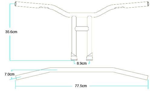 TYSON ハンドルバー