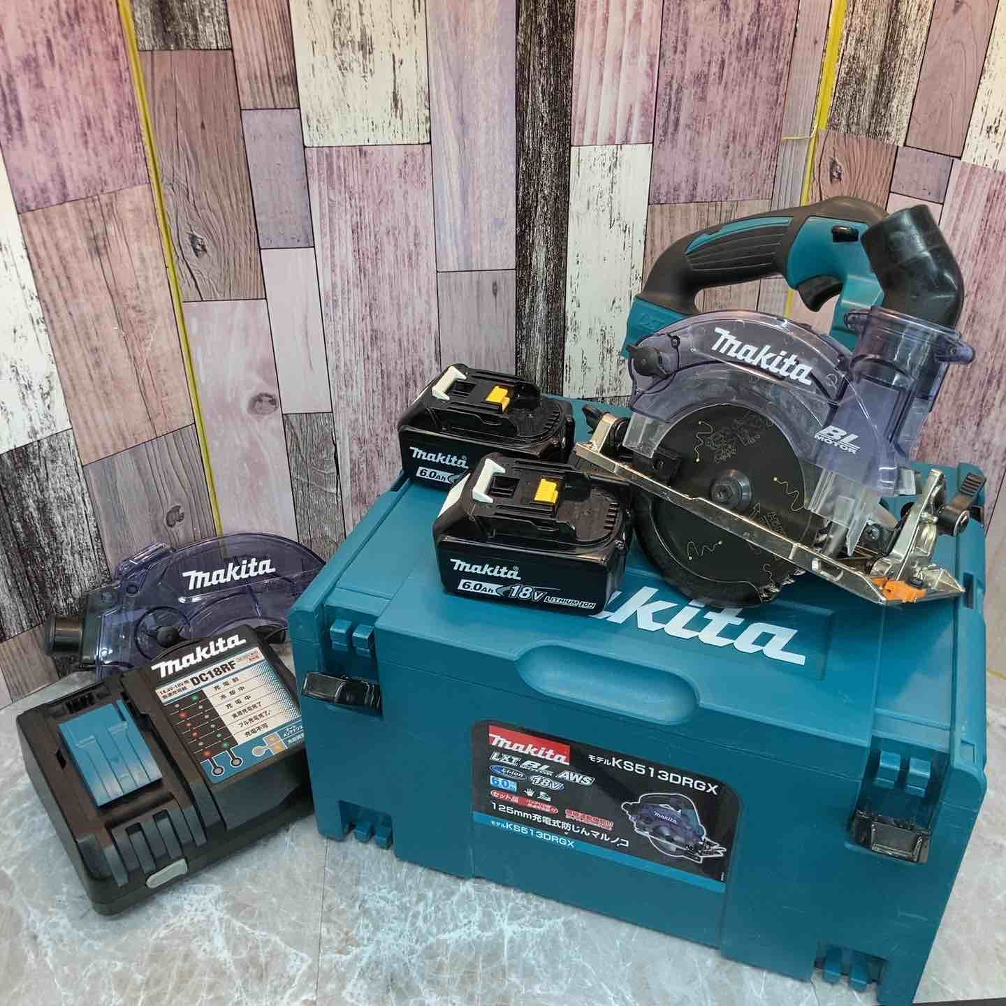 マキタ makita コードレス防じん丸のこ KS513DRGX 八潮店