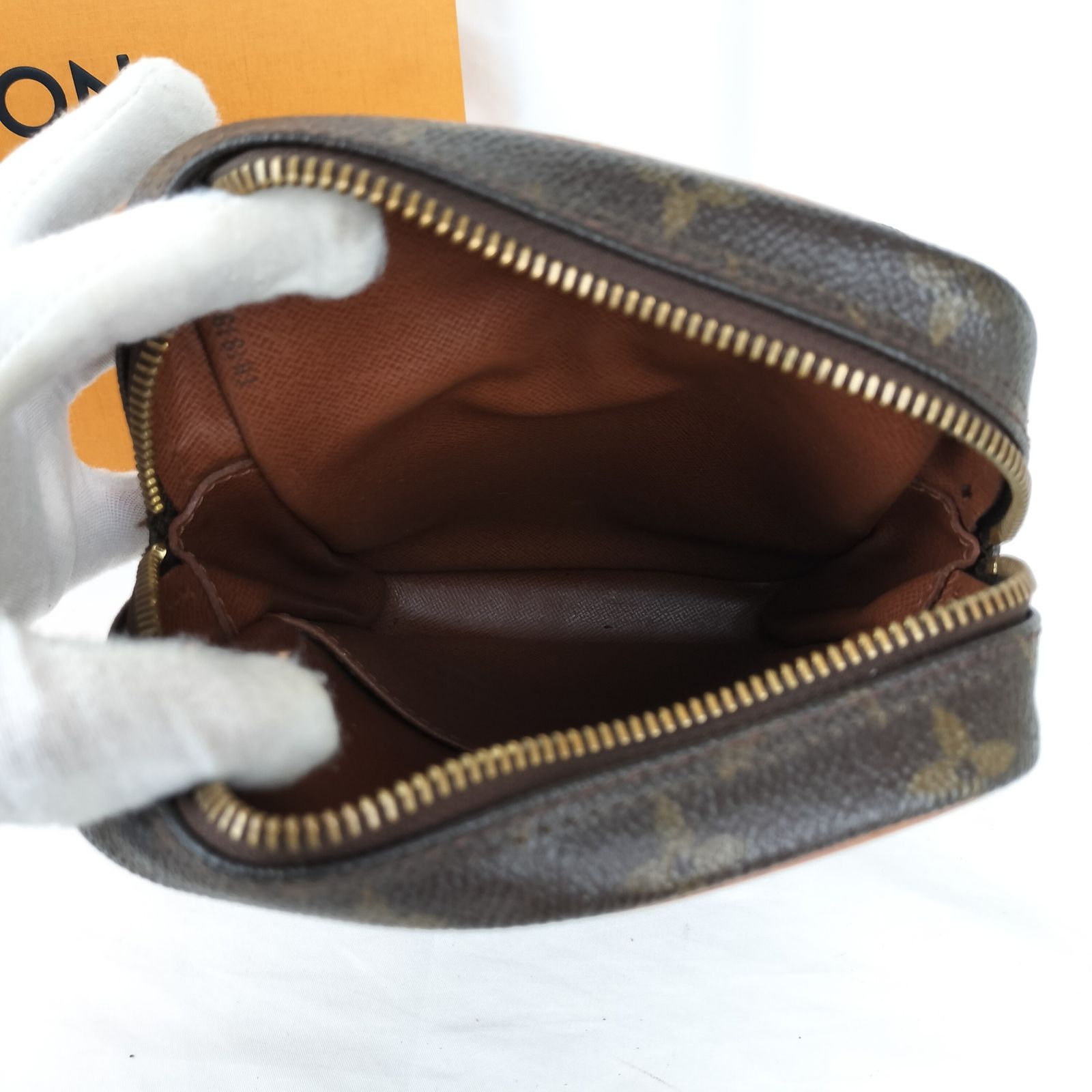 LOUIS VUITTON ルイヴィトン　ショルダーバッグ モノグラム アマゾン  レザー PVC　ブラウン