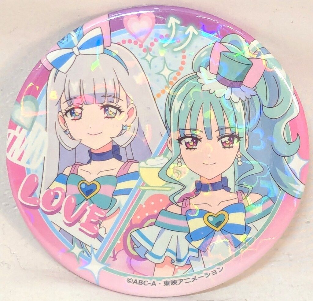わんだふるぷりきゅあ！ ホログラム缶バッジvol.2 キュアニャミー 61JI3aeIG3L._AC_UF350,
