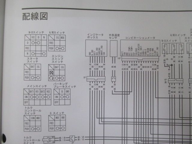 バイク X-ADV サービスマニュアル ホンダ 正規 バイク 整備書 配線図