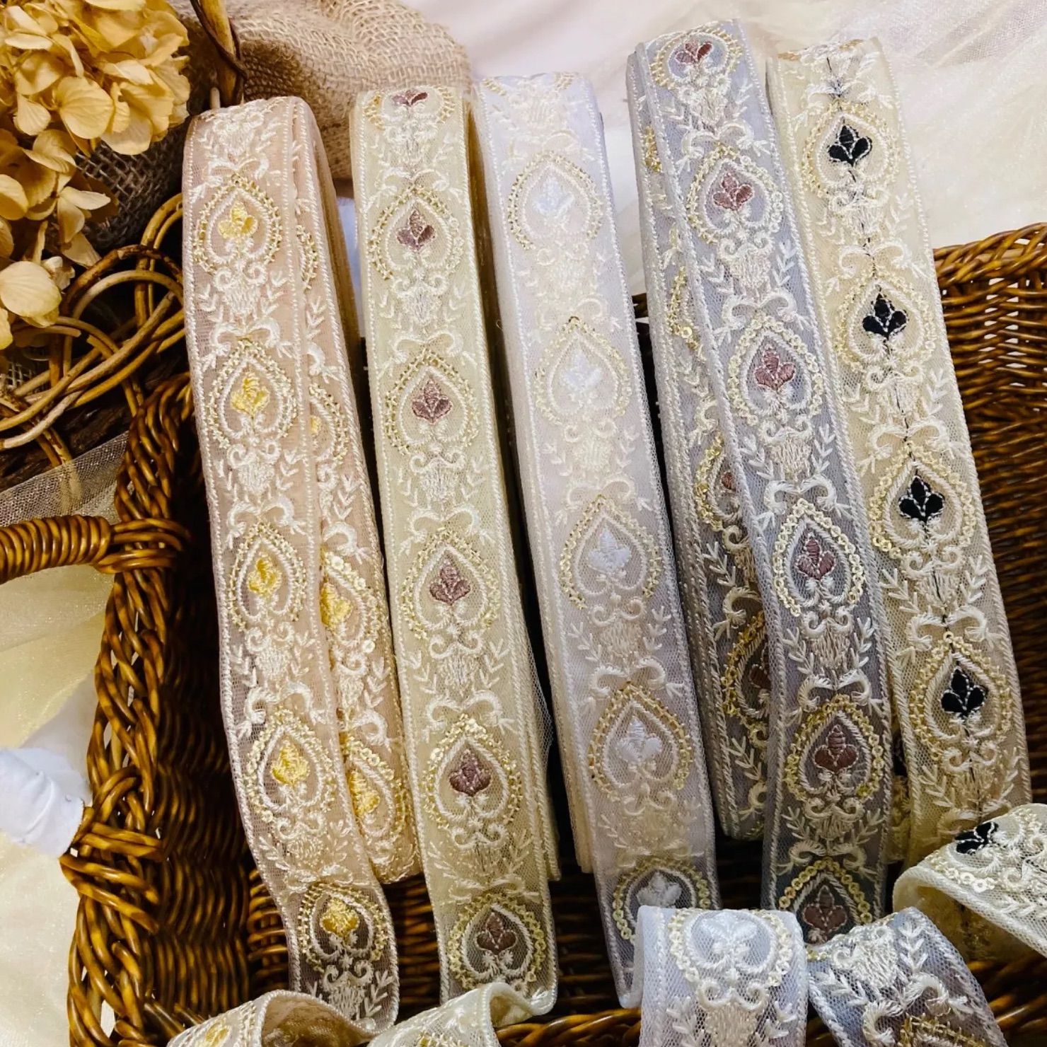 momo様専用❣️ インド刺繍リボン