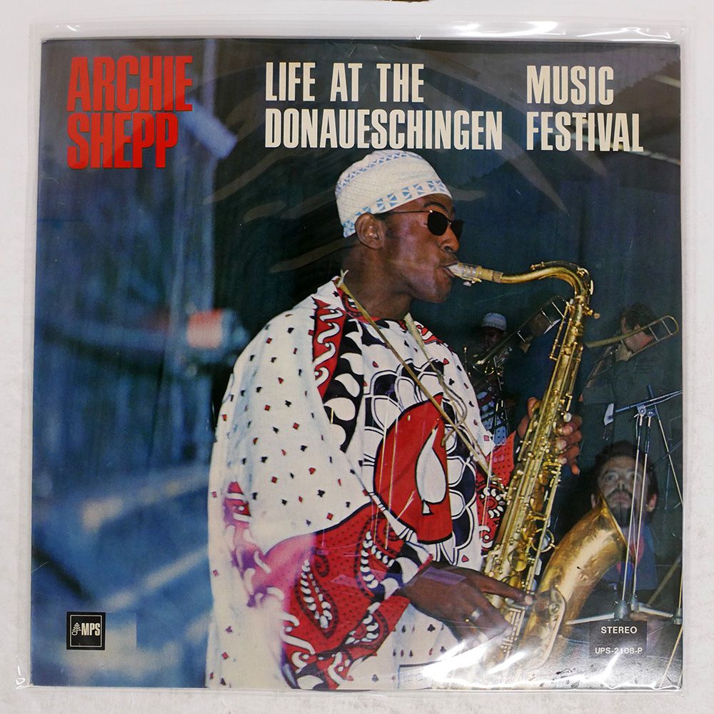 アーチー・シェップ / ドナウエッシンゲン音楽祭ライブ　レコード Archie Shepp – Life At The Donaueschingen Music Festival