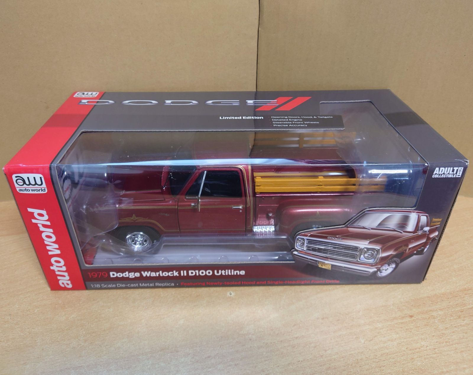 1/18 ダッジD100 ステップサイド ウォーロック II 1979 - メルカリ