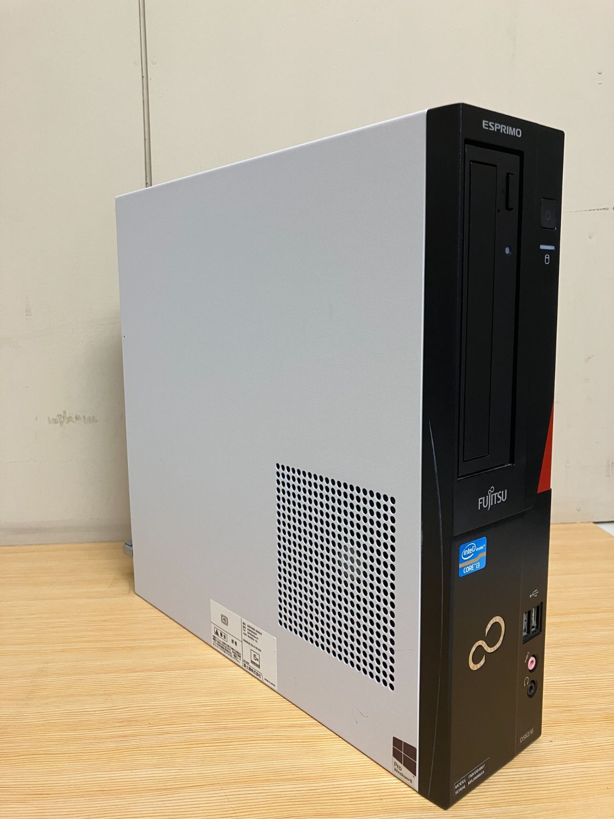 ジャンク品】FUJITSUデスクトップパソコンESPRIMO D582/G