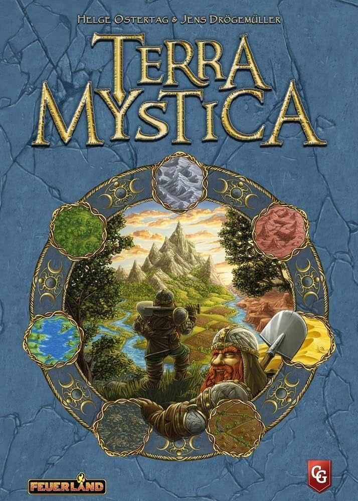 ボードゲーム テラミスティカ Terra Mystica 魔法の世界 地形変換 文明発展 戦略ゲーム 多彩な民族14種 固有地形 建物建設 英語版 日本語説明書なし