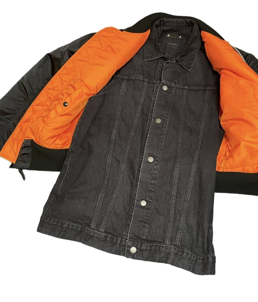 SOPHNET MINEDENIM FAKE LAYERED ALPHA MA1 - メルカリ