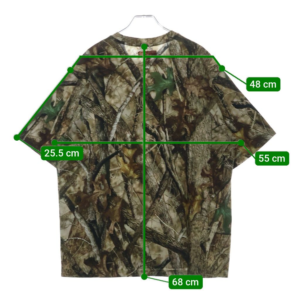 24AW Supreme リアルツリー ボックス ロゴ Tシャツ 半袖 カモ柄 SUPREME (シュプリーム) 24AW Small Box Realtree Tee スモール