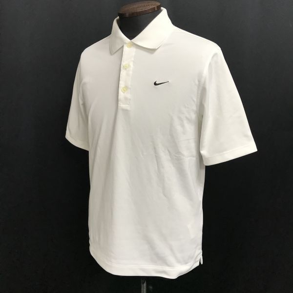 ナイキゴルフ/NIKE GOLF☆半袖ポロシャツ【メンズS/白/white】ゴルフウェア/FIT DRY/Tops/Shirts◇cBH816  #BUZZBERG - メルカリ