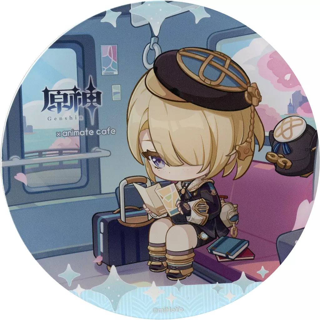 原神 旅心の赴くままに フレミネ 7点＋1 中古】コースター フレミネ アクリルコースター 「原神展～たび