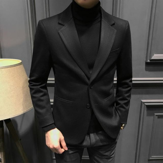 メンズ ファッション 服 男性用 オシャレ シンプル 大人 かっこいい 大きいサイズ ストリート 紳士服 スーツ カジュアル ビジネス シャツ シングル スリム ジャケット