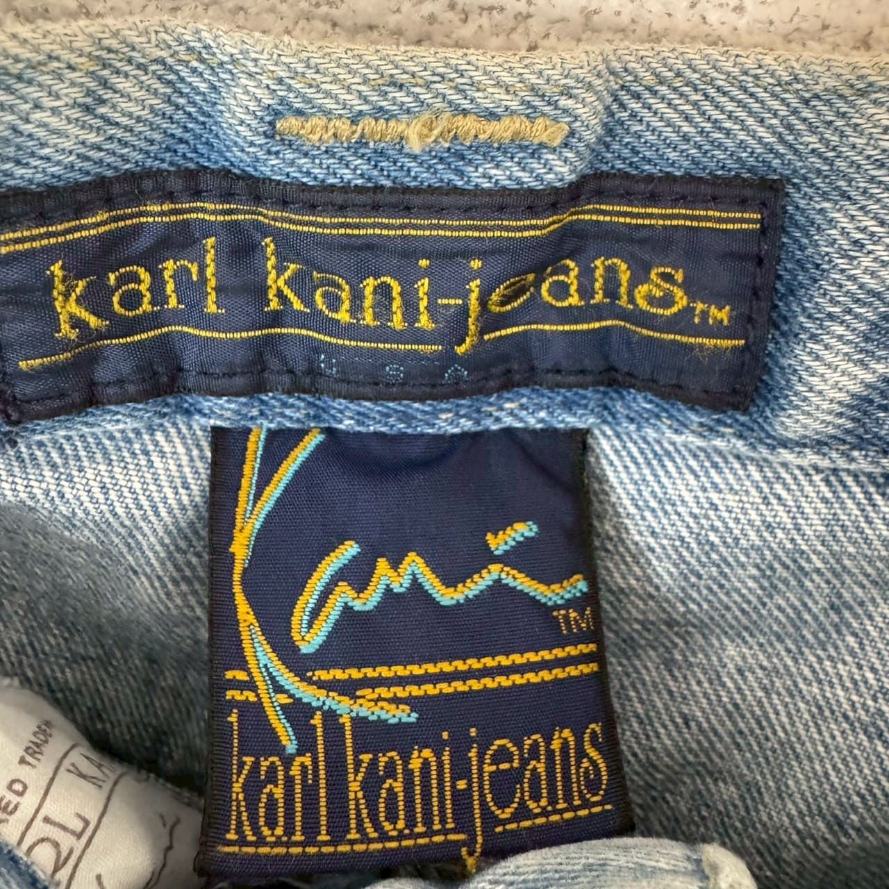 90s Karl Kani Jeans カールカナイ デニムショーツ ハーフパンツ