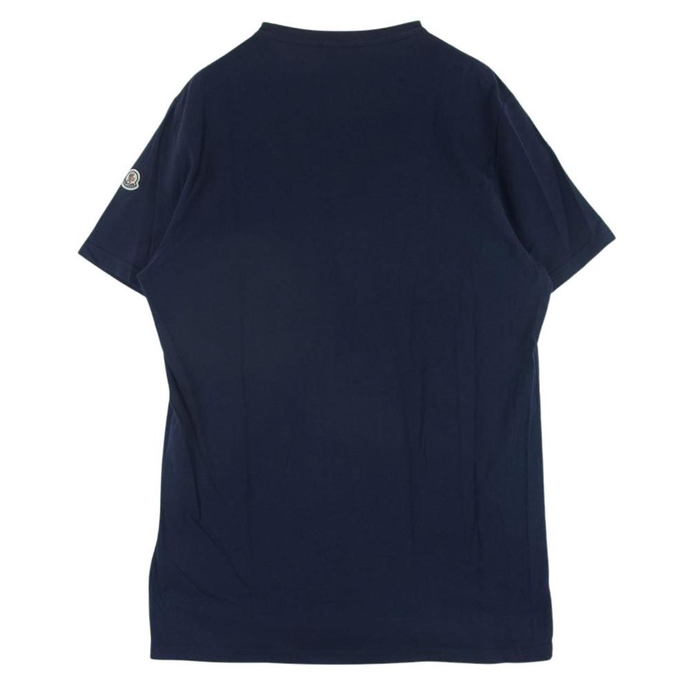 MONCLER SAFARI Tシャツ ブラック MONCLER モンクレール B10918007450 国内正規品 MAGLIA T-SHIRT