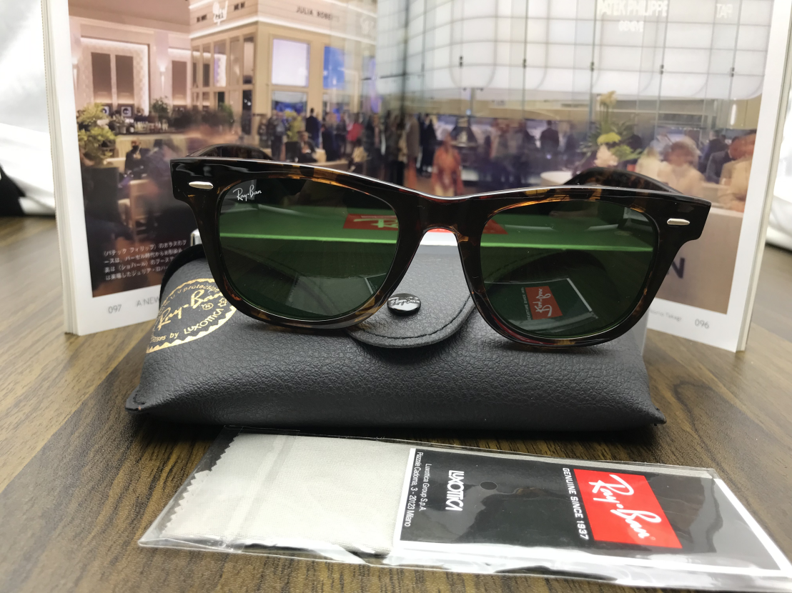 新品未使用！！~Ray Ban レイバン サングラス rb2140レディースヒョウ柄サングラス~~男女兼用@%