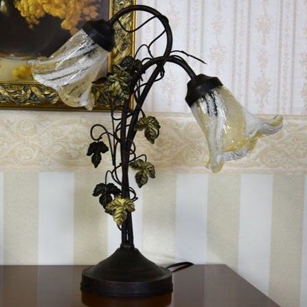 ２灯タッチランプ