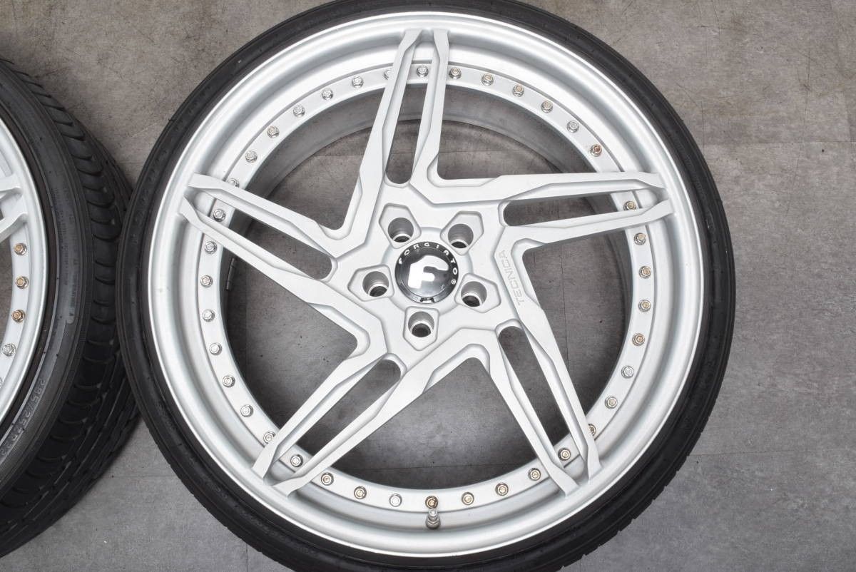 R35 GT-R専用サイズ】フォージアート テクニカ TEC 2.1 22in