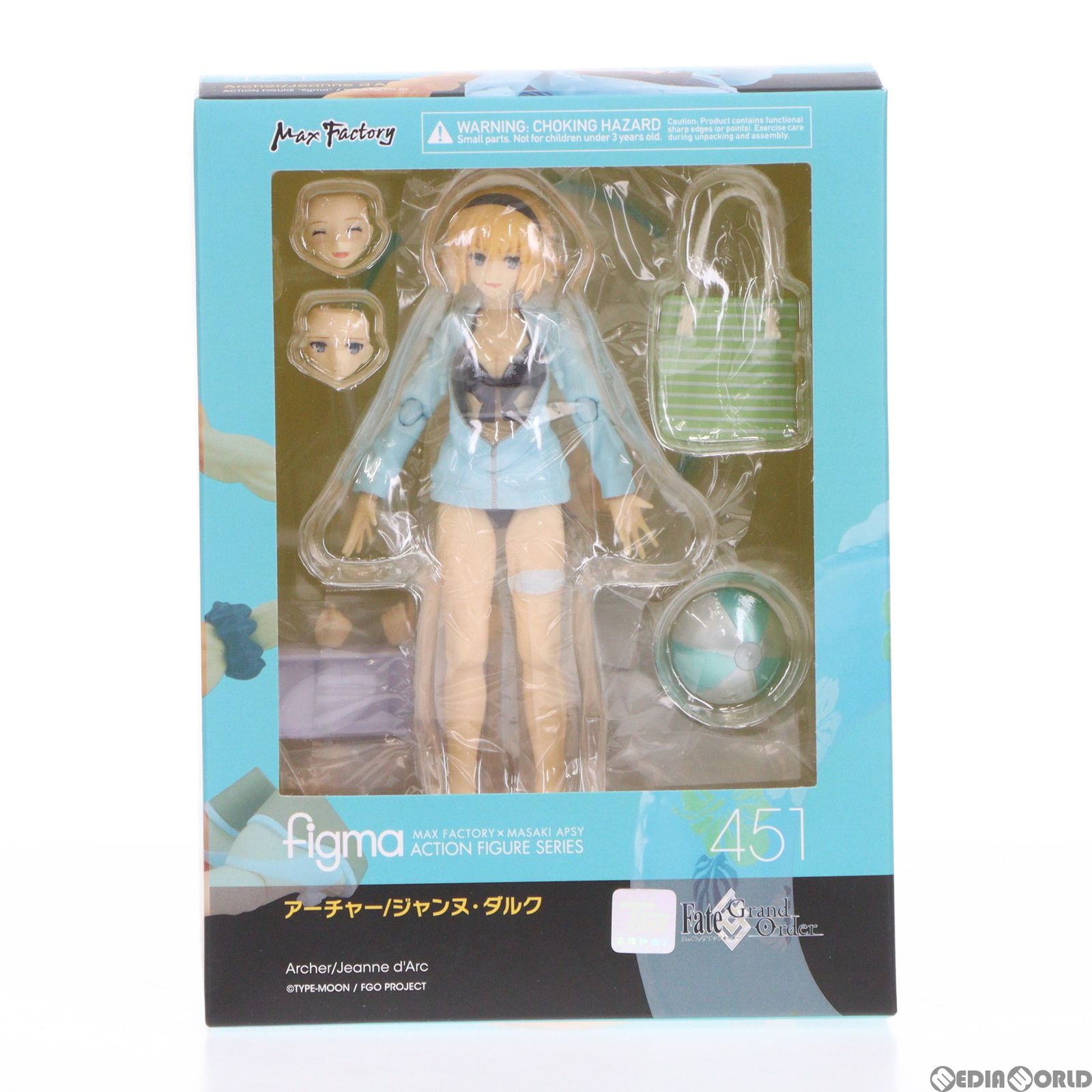 Max Factory - figma(フィグマ) 451 アーチャー/ジャンヌ・ダルク Fate/Grand Order(フェイト/グランドオーダー) 完成品 可動フィギュア マックスファクトリー figma(フィグマ) 451 アーチャー/ジャンヌ・ダルク Fate/Grand