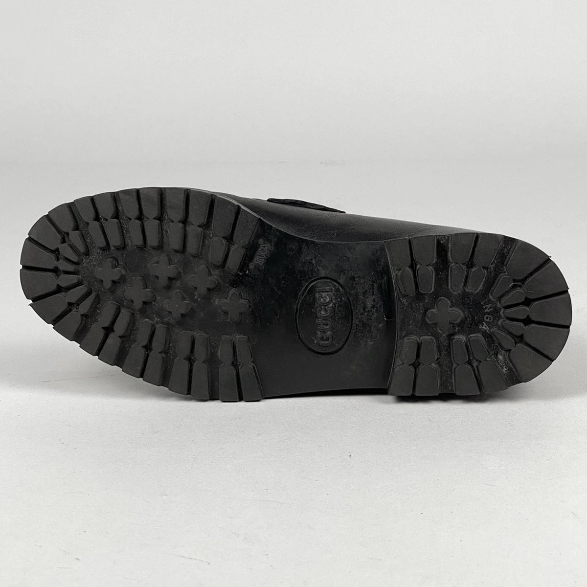 グッチ GUCCI ホースビット ショートブーツ チャッカブーツ モカシン 靴 ショートブーツ レザー ブラック レディース