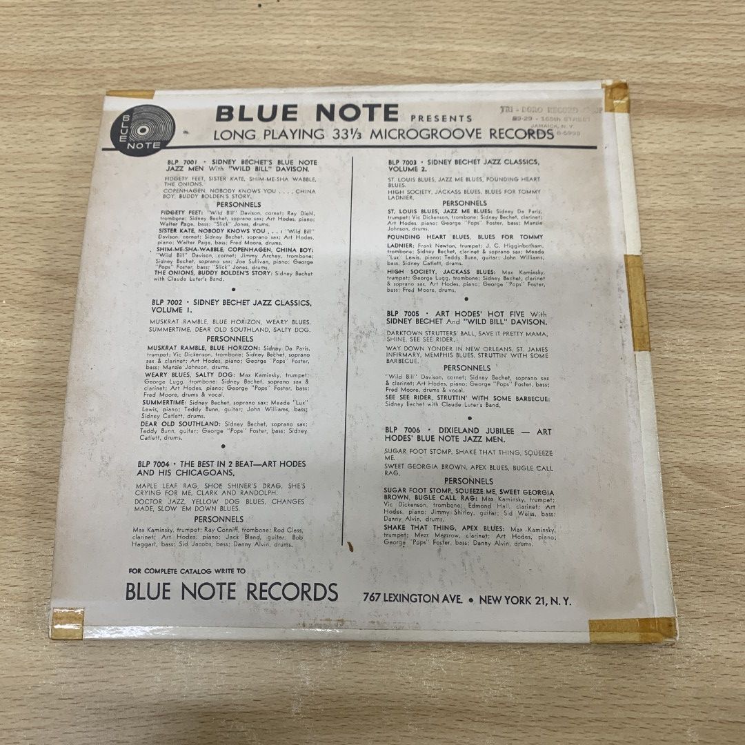 ▲01)【同梱不可】Art Hodes And His Blue Note Jazzmen/Dixieland Jubilee/BN 7006/BLP/10インチレコード/US盤/米盤/ブルーノート/A NjYtMTIwNi5qcGVn.jpeg