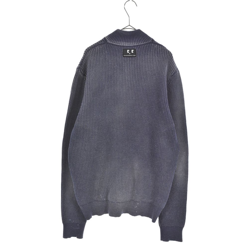 DIESEL (ディーゼル) K-Kentucky Zip ダメージ加工 ドライバーズニット DIESEL (ディーゼル) K-Kentucky Zip ダメージ加工 ドライバーズニット