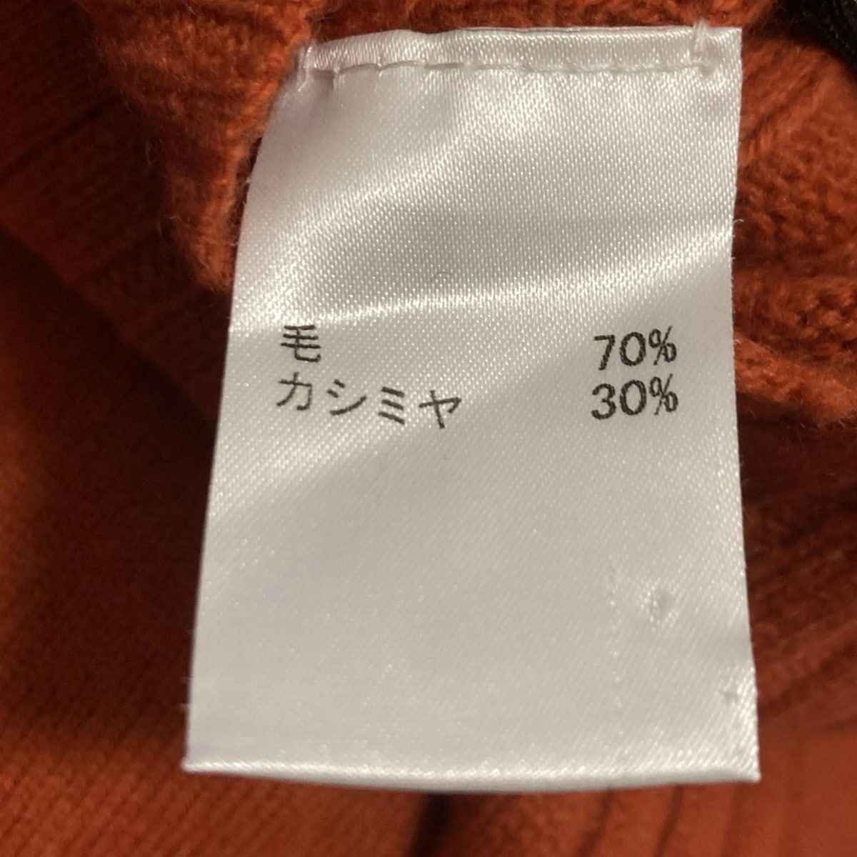 Leilian レリアン ポンチョ サイズ9 M レディース - オレンジ 秋 冬 SIROKUMA-CORPORATION_COM