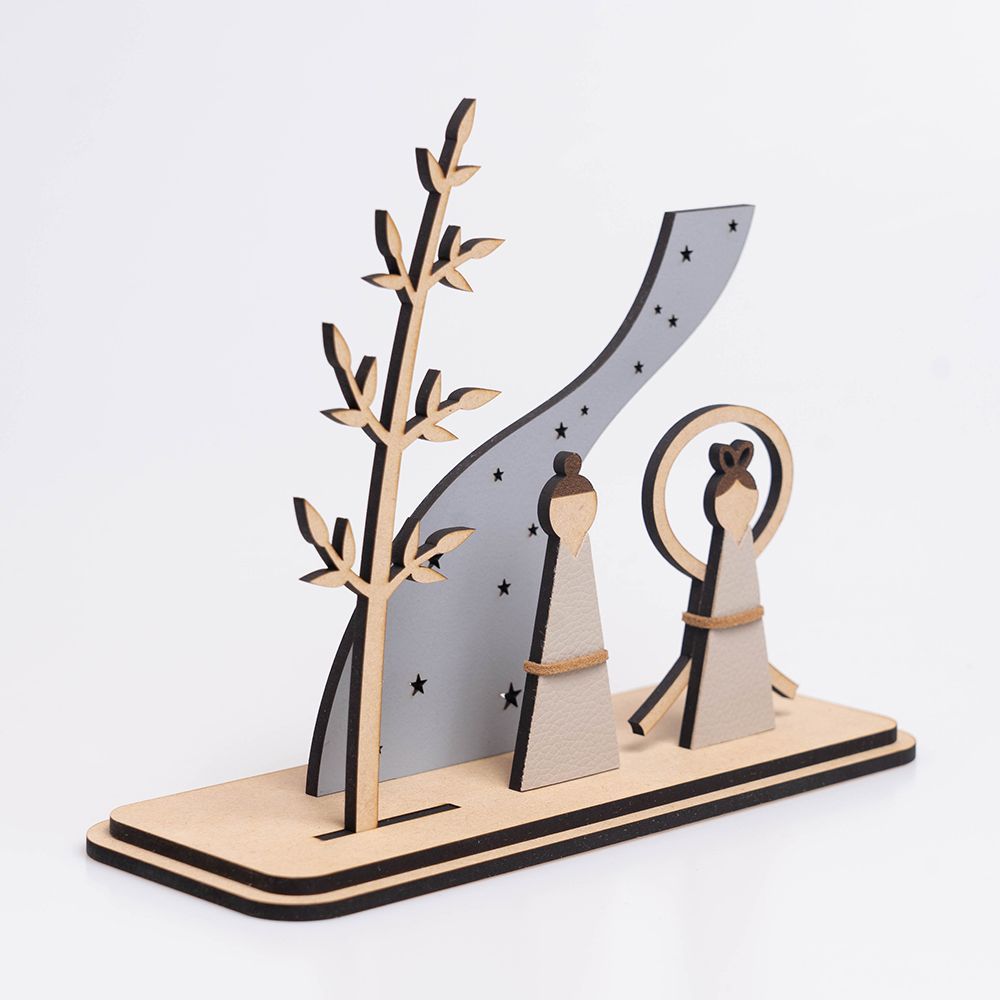 七夕飾り 笹飾りと織姫と彦星の置物 七夕傘糸巻吊るし飾り「織姫・