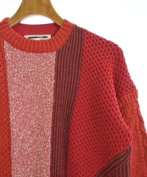 マックキュー アウトシーム ニット McQ アレキサンダーマックイーン Vネック マックキュー アウトシーム ニット McQ アレキサンダーマックイーン V