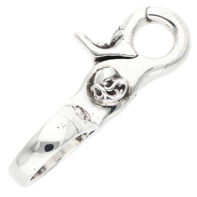 クロムハーツ QUICK CLIP HEART BALL クイッククリップハートボール シルバークリップ メンズ